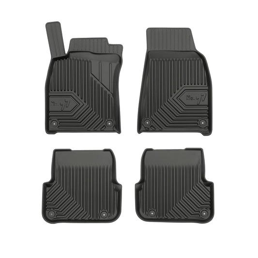 Covorase auto tip tavita Audi A6 C6 fabricatie 03.2006 - 2011, caroserie combi, dupa facelift, distanța dintre prinderile din spate: 34.5 cm #2 - Auto Alorria