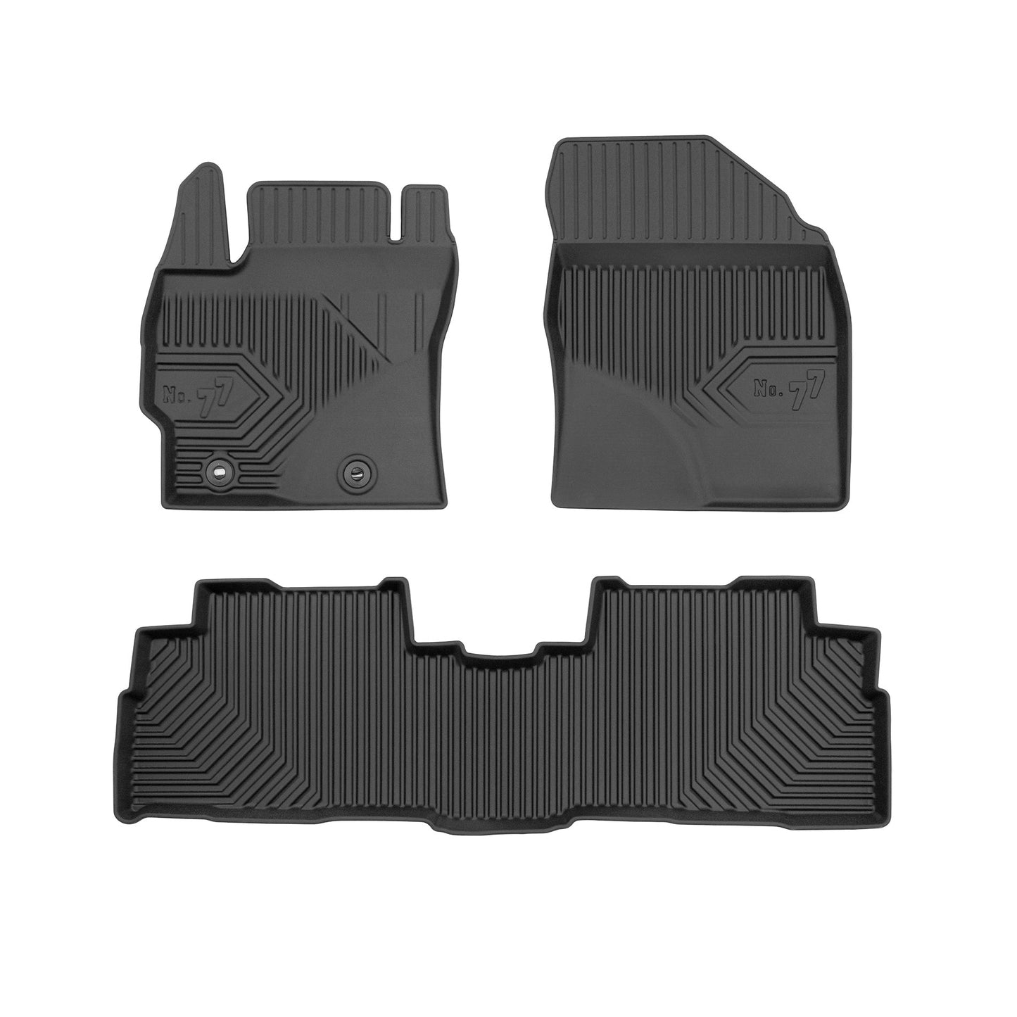 Covorase auto tip tavita Toyota Verso II fabricatie 03.2009 - 07.2018, caroserie van #1 - 1