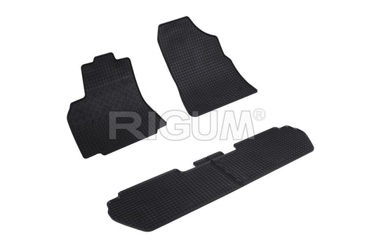 Covorase auto Peugeot Partner II fabricatie 2008 - 08.2018, caroserie van, compatibil pentru modelele cu Child Pack #1
