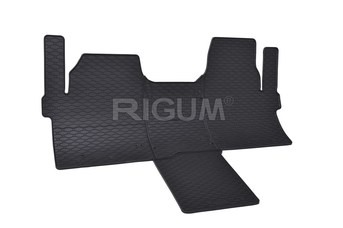 Covorase auto Volkswagen T7 Caravelle fabricatie 2025 - prezent, caroserie van, 2 locuri, tunel inclus #1 - Auto Alorria