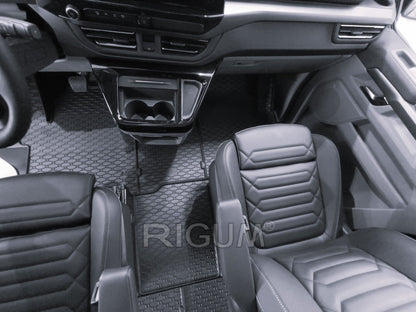 Covorase auto Ford Transit Custom II fabricatie 2024 - prezent, caroserie van, 2 locuri, tunel inclus #1