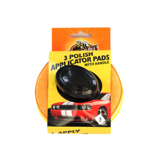 Burete Auto ArmorAll pentru polish / lustruire cu maner , detailing auto, 3 bucati #1