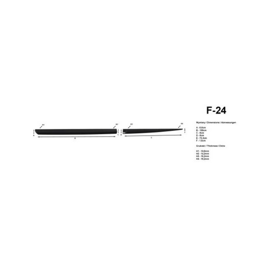 Bandouri laterale Mercedes A-Class W176, an fabricatie 09.2012 - 04.2018, caroserie hatchback | F-24