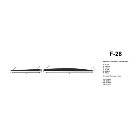 Bandouri laterale Seat Leon III 5F, an fabricatie 11.2012 - 02.2020, caroserie combi | F-26