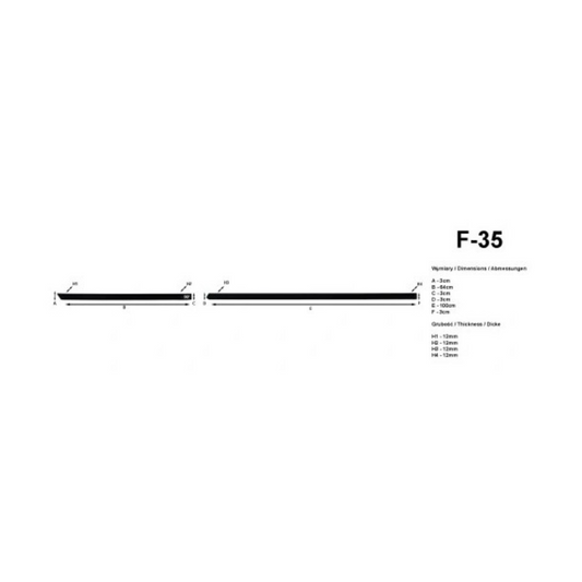 Bandouri laterale Alfa Romeo 159, an fabricatie 09.2005 - 2011, caroserie sedan | F-35