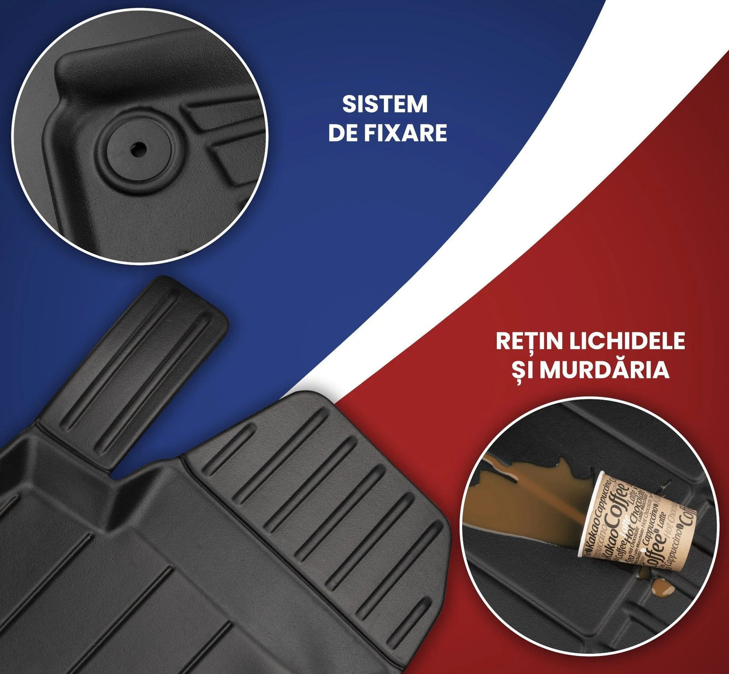 Covorase tip tavita 3D Hyundai Tucson, caroserie SUV, fabricatie 2004 - 2009 - 3
