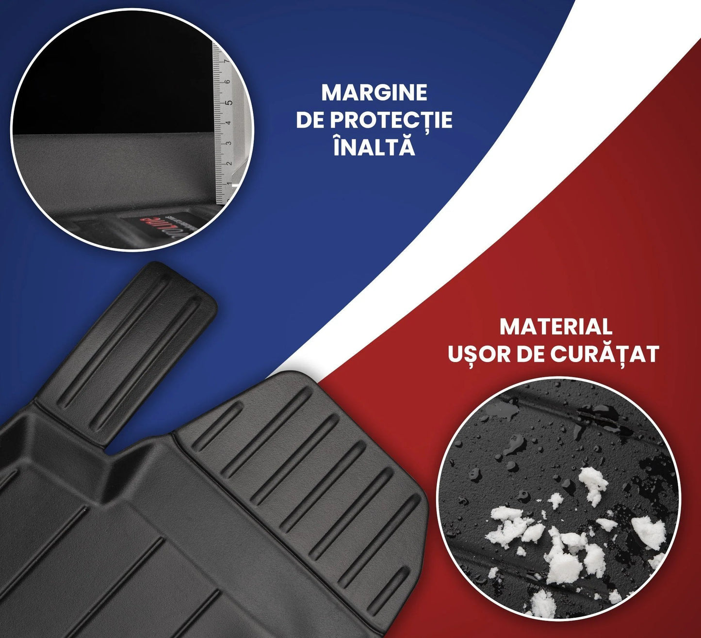 Covorase tip tavita 3D Hyundai Tucson, caroserie SUV, fabricatie 2004 - 2009 - 4