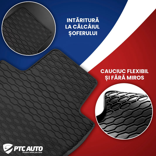 Covorase auto Volkswagen Caddy, an fabricatie 2004 - 10.2020, caroserie van 2 locuri | 843-2c