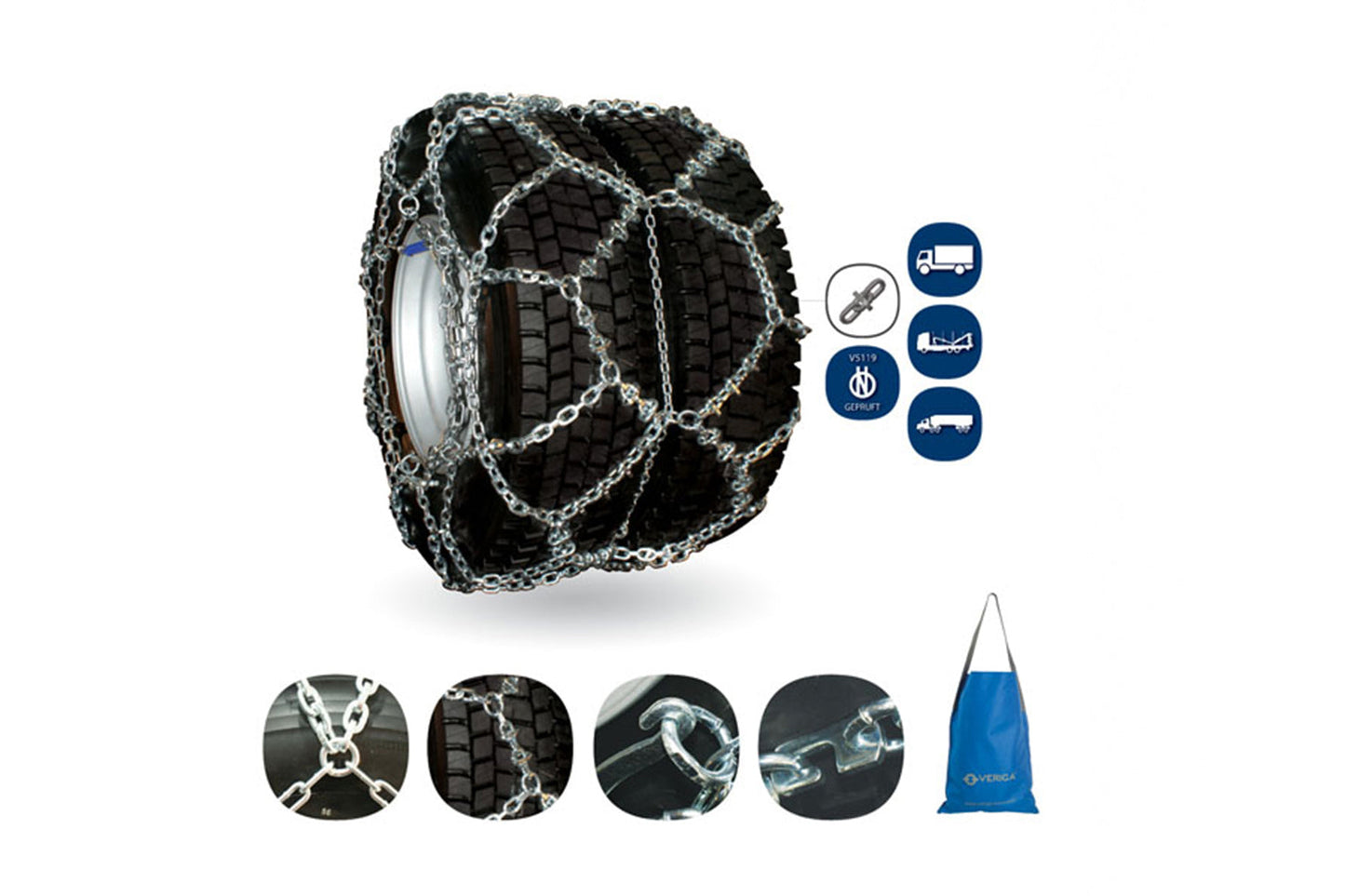 Lanturi antiderapante Veriga MASTER TRUCK MDS 381 (8mm)