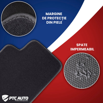Covorase auto mocheta (negru) Volvo S 60 I, an fabricatie 11.2000 - 2010, caroserie sedan | M5104