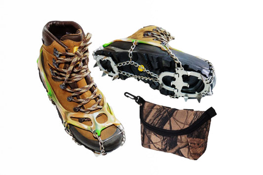 Crampoane antialunecare Veriga CAMOUFLAGE pentru incaltaminte  - marimea XL (45 - 48)