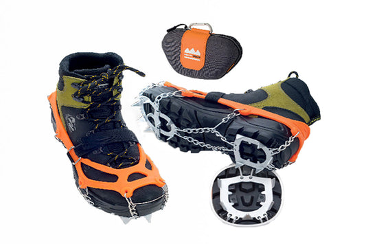 Crampoane antialunecare Veriga MOUNT TRACK pentru incaltaminte  - marimea M (37 - 40)
