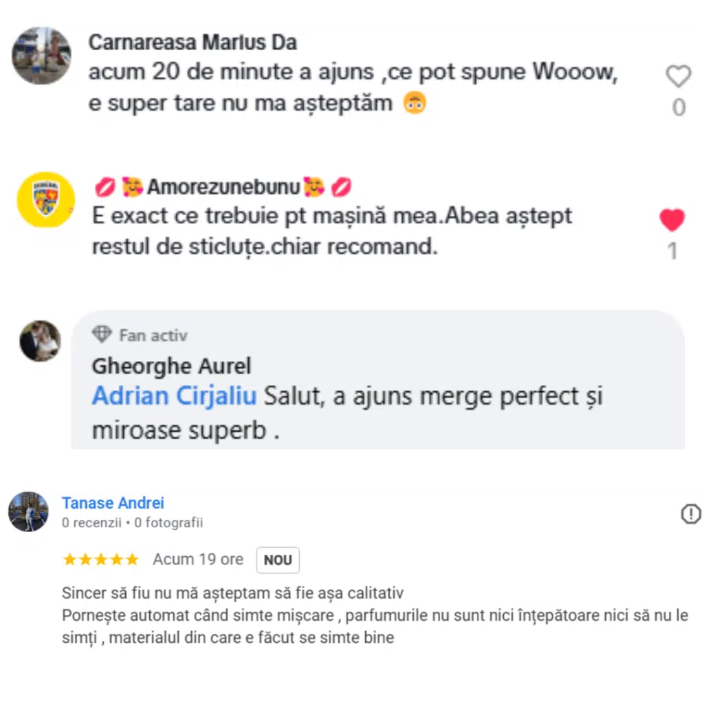 PACHET AMOS ONE Difuzor Smart + 6 parfumuri dementiale cadou