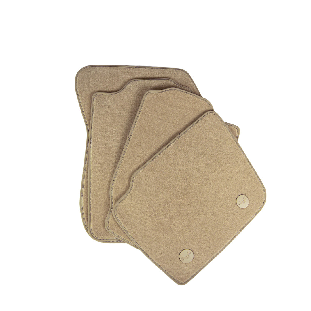 Covorase auto mocheta (bej) Lancia Delta III fabricatie 2008 - 12.2014, caroserie hatchback, sistem de prindere universal - 4