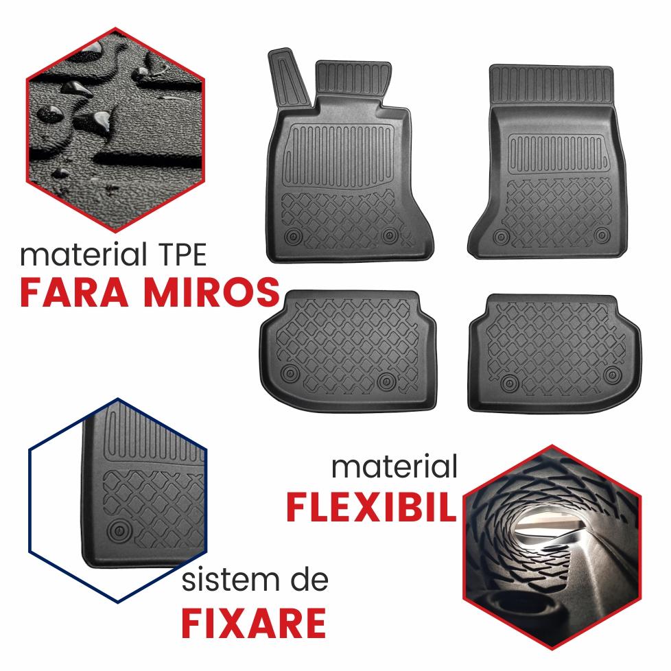 Covorase tip tavita Renault Clio IV, caroserie Hatchback, fabricatie 10.2012 - 08.2019 - 9