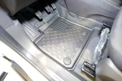 Covorase auto tip tavita Ford Transit Courier II, an fabricatie 06.2014 - prezent, caroserie van 2 locuri, set complet fata | 654056