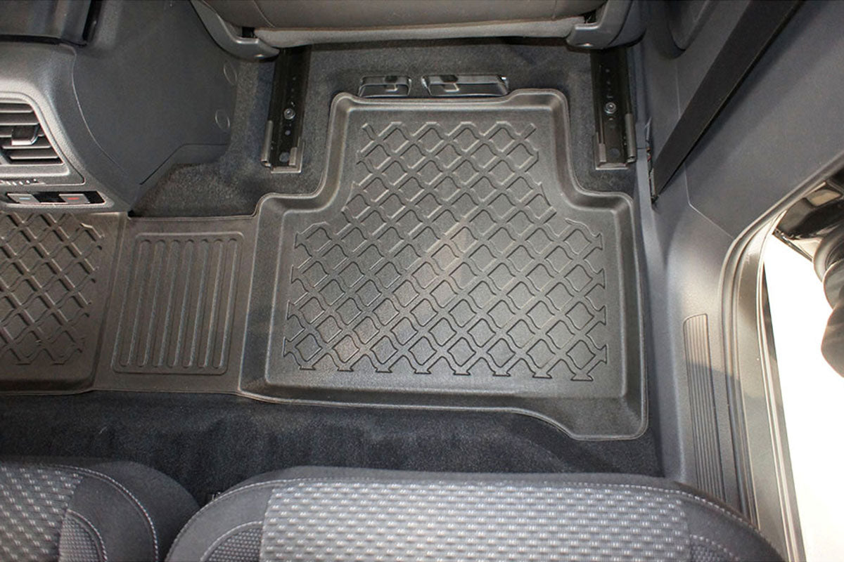 Covorase auto tip tavita Volkswagen Touran II, an fabricatie 09.2015 - prezent, caroserie van 5-7 locuri, fara rand 3 | 603415