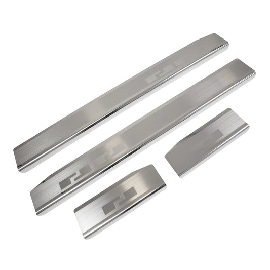 Protectie praguri usi inox Maxus T90 EV, an fabricatie 2022 - prezent, caroserie pick-up