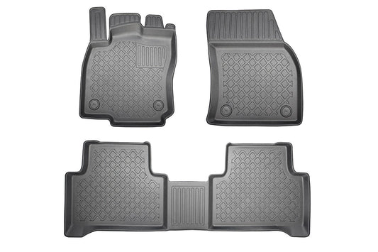 Covorase auto tip tavita Volkswagen Touran II, an fabricatie 09.2015 - prezent, caroserie van 5-7 locuri, fara rand 3 | 603415