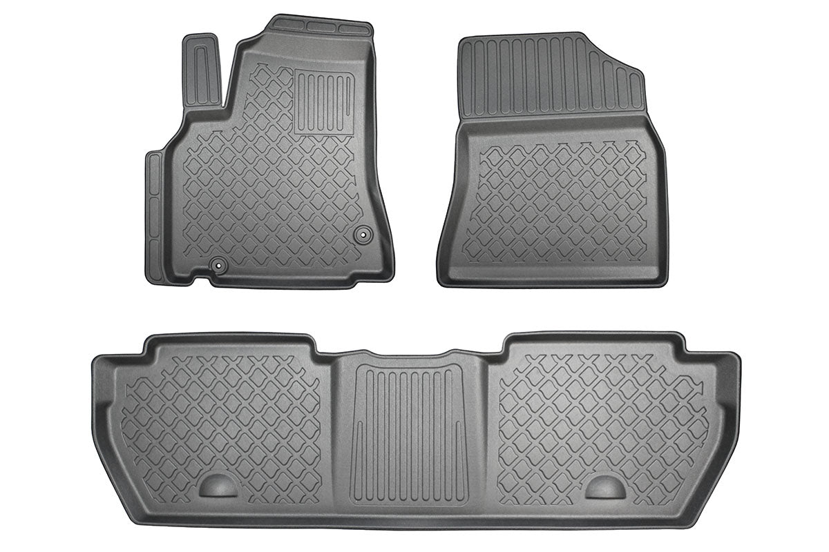 Covorase auto tip tavita Citroen Berlingo II, an fabricatie 2008 - 08.2018, caroserie van 5-7 locuri, fara rand 3 | 602920