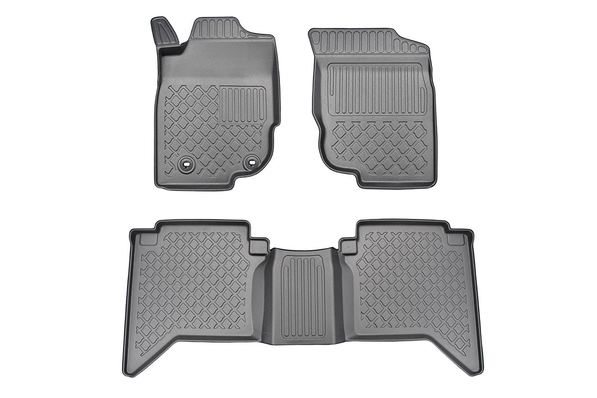 Covorase auto tip tavita Toyota N2, an fabricatie 2006 - 08.2016, caroserie pick-up cabina dubla | 603378