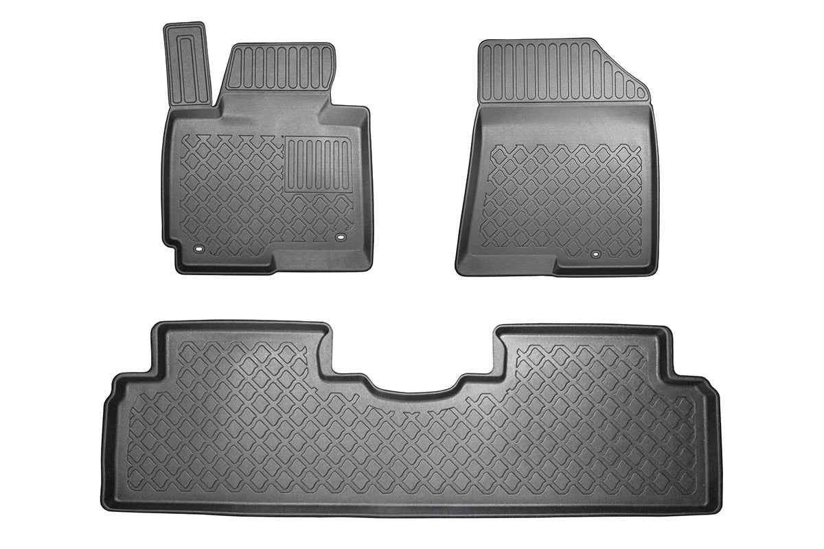 Covorase auto tip tavita Kia Carens IV, an fabricatie 04.2013 - 08.2019, caroserie van 5-7 locuri, fara rand 3 | 603187