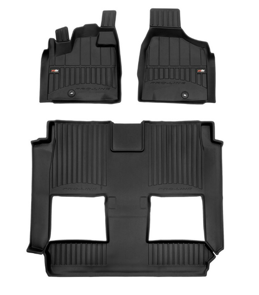 Covorase auto tip tavita Dodge Grand Caravan, an fabricatie 2007 - 2020, caroserie van scaune tip bucket, consola superioara | 3D409941
