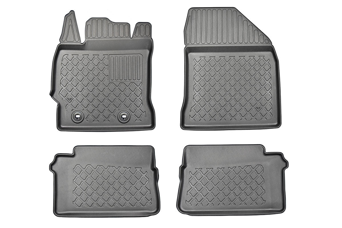 Covorase auto tip tavita Toyota Auris II, an fabricatie 01.2013 - 12.2018, caroserie hatchback | 603374