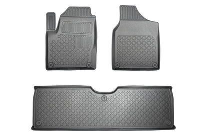 Covorase auto tip tavita Seat Alhambra I, an fabricatie 1995 - 08.2010, caroserie van 5-7 locuri, fara rand 3 | 602169