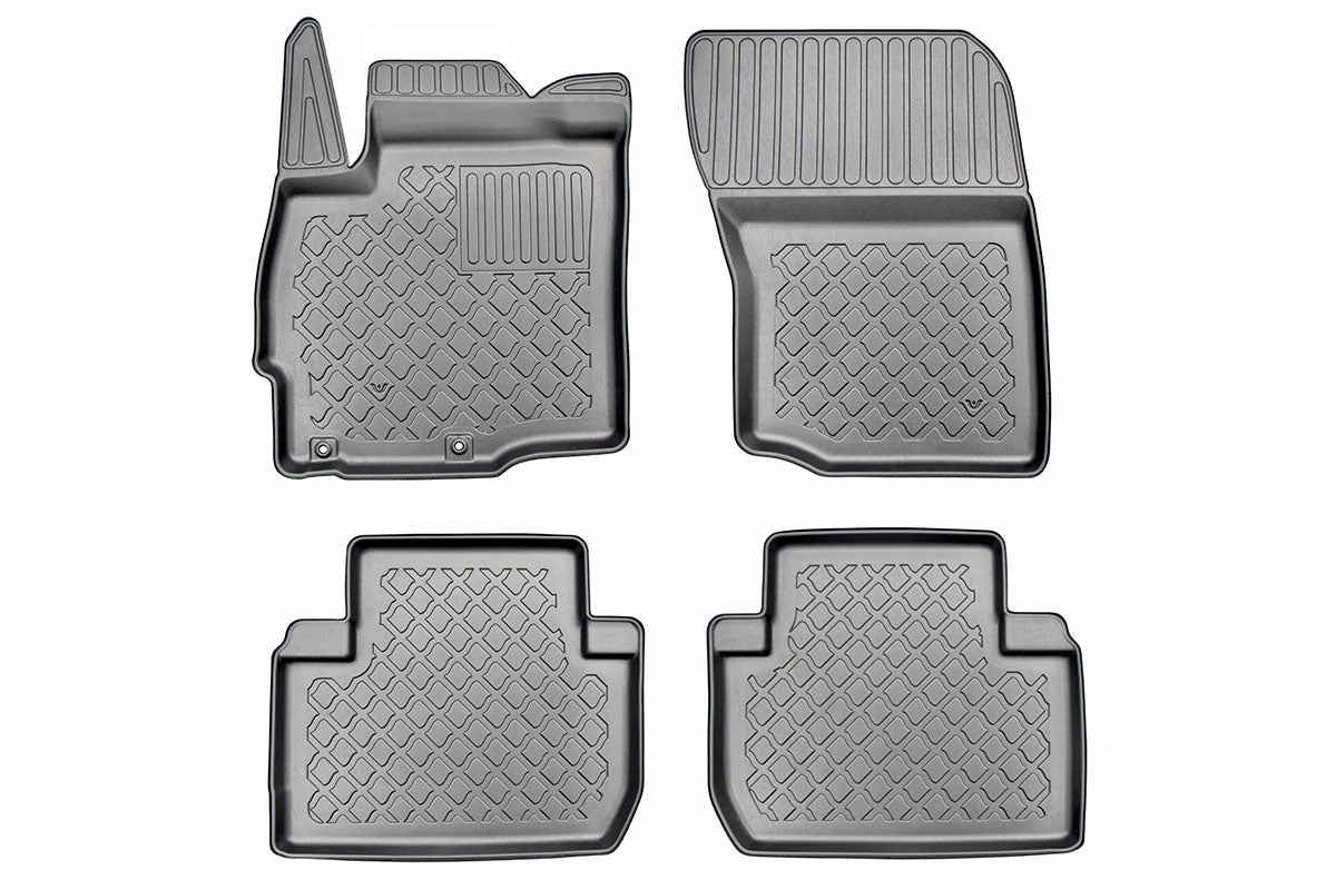 Covorase auto tip tavita Mitsubishi Outlander III, an fabricatie 09.2012 - prezent, caroserie suv nu corespunde pentru hybrid, fara rand 3 | 602899