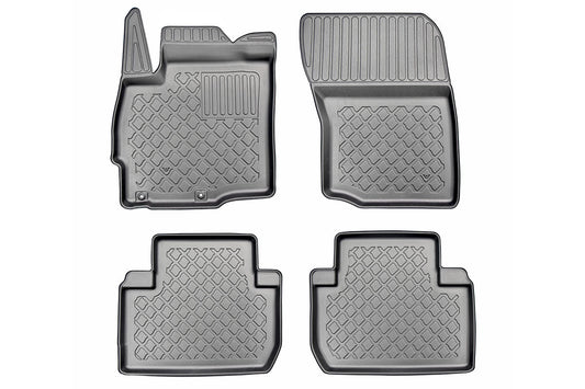 Covorase auto tip tavita Mitsubishi Outlander III, an fabricatie 09.2012 - prezent, caroserie suv nu corespunde pentru hybrid, fara rand 3 | 602899