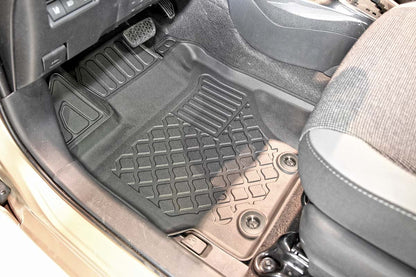 Covorase auto tip tavita Toyota Yaris III, an fabricatie 09.2011 - 08.2020, caroserie hatchback | 602773