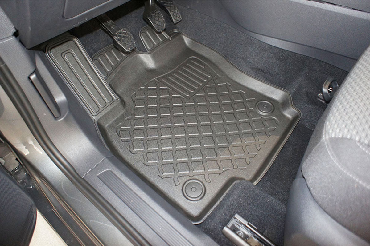 Covorase auto tip tavita Volkswagen Touran II, an fabricatie 09.2015 - prezent, caroserie van 5-7 locuri, fara rand 3 | 603415