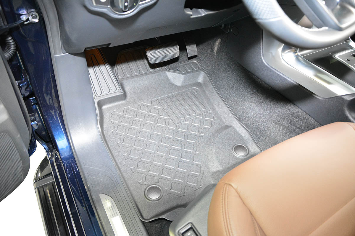 Covorase auto tip tavita Mercedes X-Class Clasa X, an fabricatie 01.2016 - prezent, caroserie pick-up fara stingatorul fixat la pasagerul din dreapta | 603361