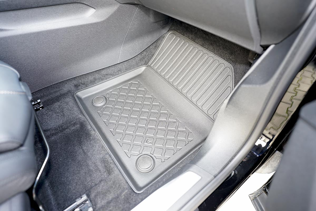 Covorase auto tip tavita DS 7 Crossback, an fabricatie 02.2018 - prezent, caroserie suv nu corespunde pentru versiunea cu tunel median pe randul 2 | 603910