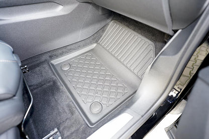 Covorase auto tip tavita DS 7 Crossback, an fabricatie 02.2018 - prezent, caroserie suv nu corespunde pentru versiunea cu tunel median pe randul 2 | 603910