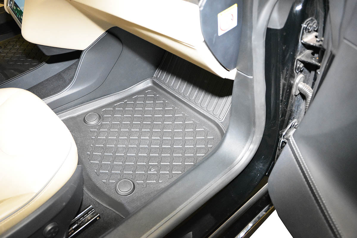 Covorase auto tip tavita Tesla Model S, an fabricatie 07.2012 - 03.2015, caroserie coupe pentru modelele cu tractiune spate | 603864