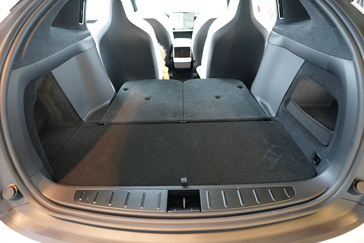 Tavite portbagaj Tesla Model X Facelift, caroserie suv, an fabricatie 01.2021 - prezent, 6-7 locuri, in spatele randului 2 de scaune (rand 3 culcat) | 193874GRD