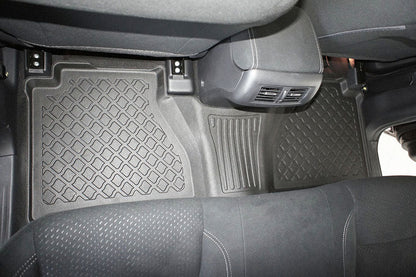 Covorase auto tip tavita Mercedes X-Class Clasa X, an fabricatie 01.2016 - prezent, caroserie pick-up fara stingatorul fixat la pasagerul din dreapta | 603361