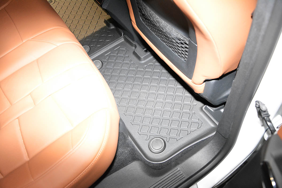 Covorase auto tip tavita DS 7 Crossback, an fabricatie 02.2018 - prezent, caroserie suv nu corespunde pentru versiunea cu tunel median pe randul 2 | 603910