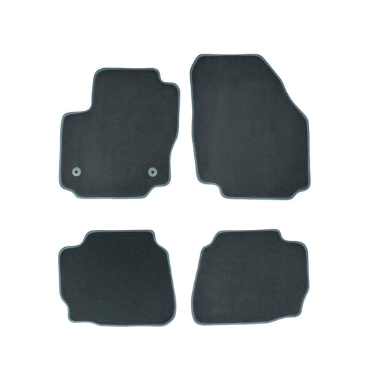 Covorase auto mocheta (gri) Lancia Delta III fabricatie 2008 - 12.2014, caroserie hatchback, sistem de prindere universal - 1