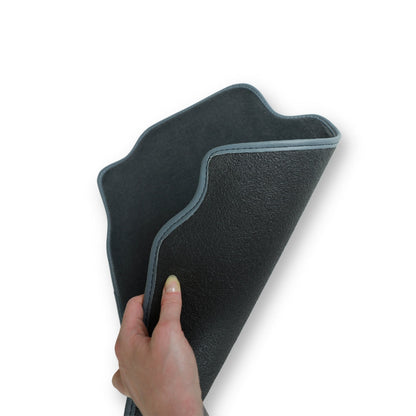 Covorase auto mocheta (gri) Lancia Ypsilon fabricatie 2011 - prezent, caroserie hatchback, sistme de prindere standard - 5