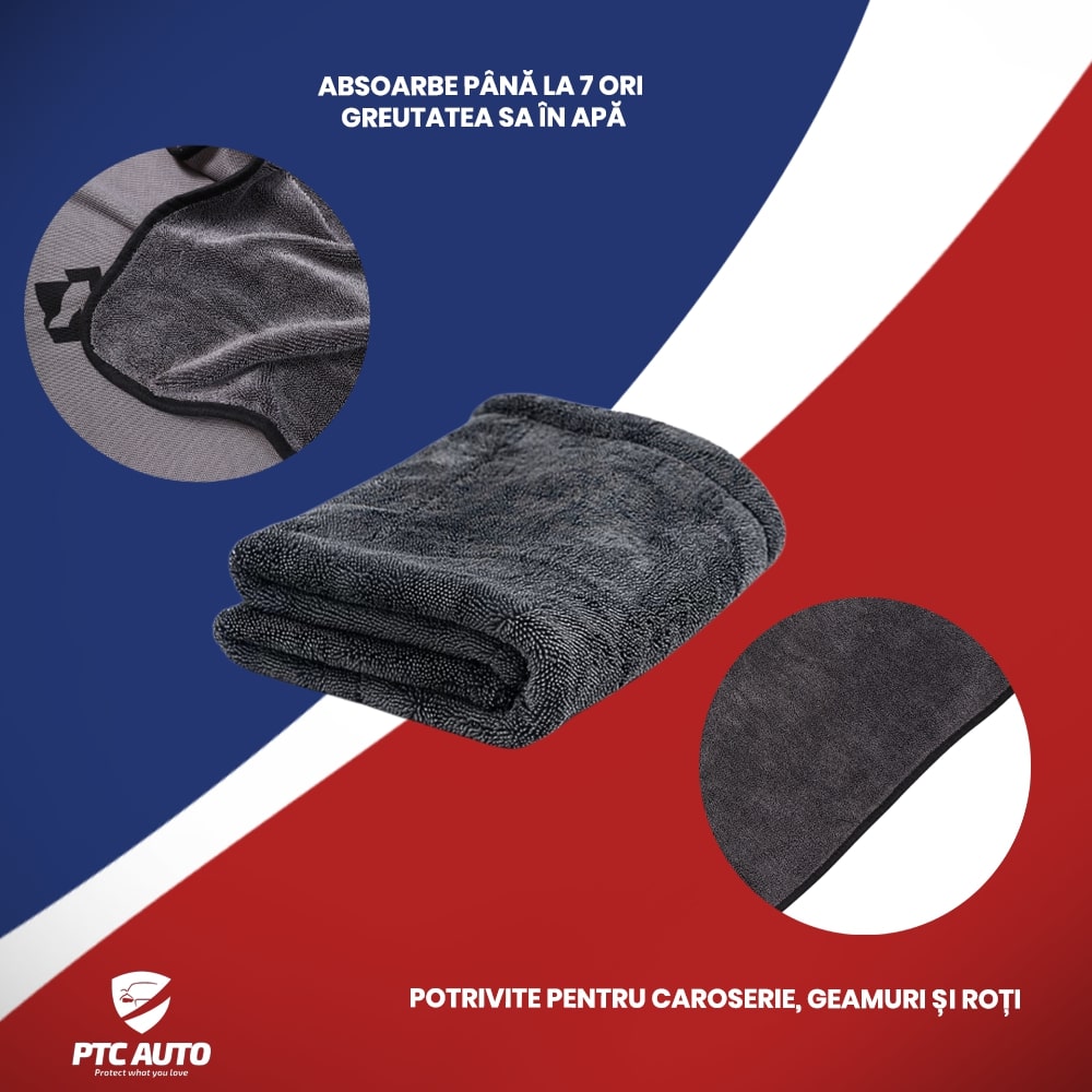 Prosop Big Boss Arka Ride, dublu, 1200 GSM + manusa CADOU - Auto Alorria