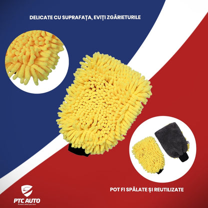 PROMO: Prosop microfibra ultra large Arka Ride 1000 GSM + manusa CADOU - Auto Alorria