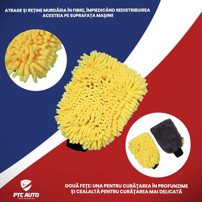 PROMO: Prosop microfibra ultra large Arka Ride 1000 GSM + manusa CADOU - Auto Alorria
