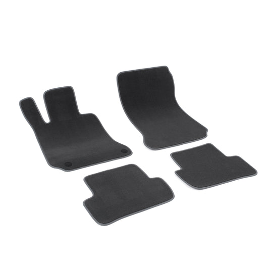 Covorase auto mocheta (gri) Mercedes C-Class W204, an fabricatie 04.2007 - 02.2014, caroserie sedan | M31030204GRI