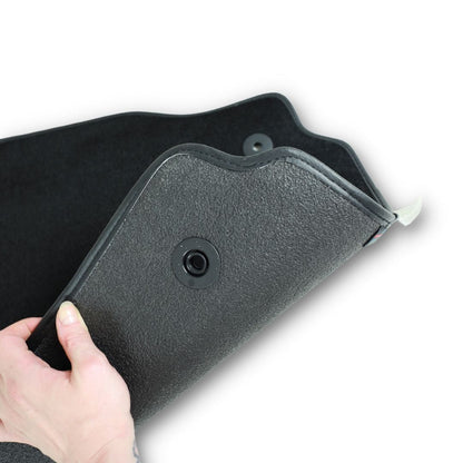 Covorase auto mocheta (negru) Lancia Ypsilon fabricatie 2011 - prezent, caroserie hatchback, sistme de prindere standard - 5