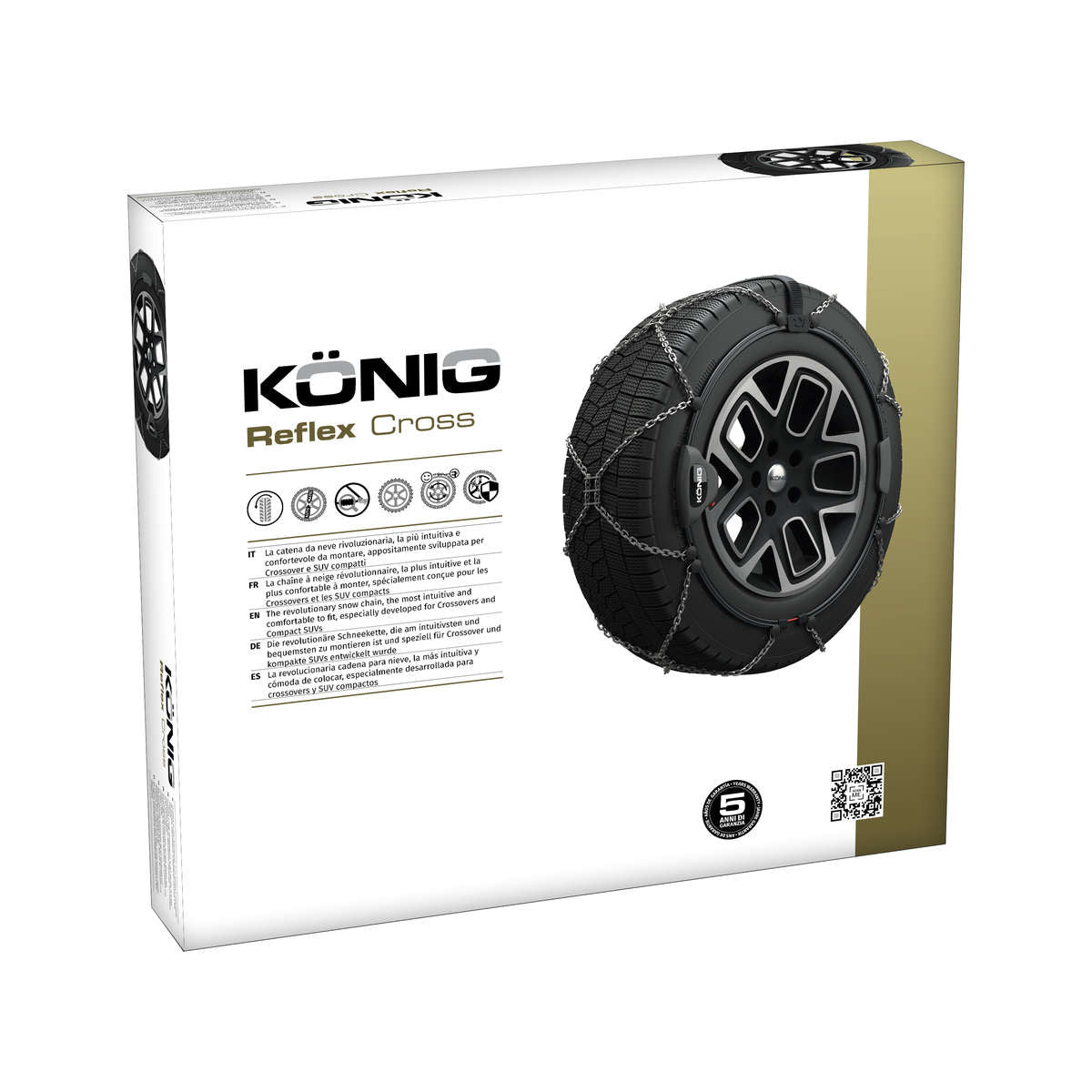 Lanturi antiderapante K~APnig Reflex Cross 233