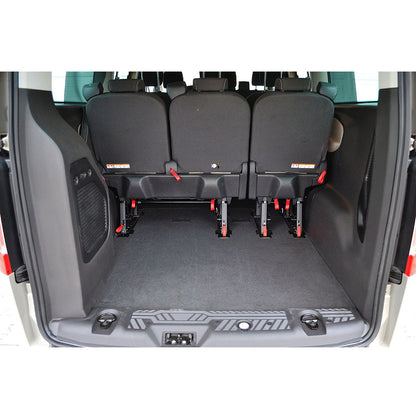 Tavite portbagaj Ford Tourneo Custom, caroserie van, an fabricatie 01.2013 - 2018, ampatament l2, in spatele randului 3 | 193120BSC