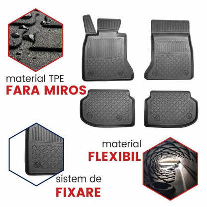 Covorase tip tavita Mercedes GLE I W166, caroserie SUV, fabricatie 06.2015 - 10.2018 - 10